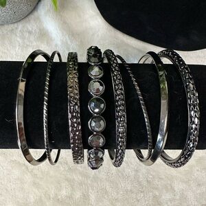 Graziano 🖤 Bangles. Set of 8.